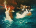 Die Rhinemaiden - Ferdinand Leeke — Ansicht des Kunstwerks