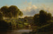 En bateau sur la Susquehanna - Ferdinand Richardt — Ansicht des Kunstwerks