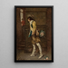 Ein hoffnungsvoller Bewerber - Ferdinand Roybet — gerahmtes Bild an der Wand