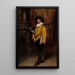 Der Musketier - Ferdinand Roybet — gerahmtes Bild an der Wand