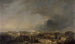 Das Schloss von Antwerpen nach der Bombardierung 1832 - Ferdinand de Braekeleer — Ansicht des Kunstwerks