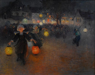 Fête à Pont-Aven - Ferdinand du Puigaudeau — Ansicht des Kunstwerks