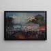 Der Nachtfresser und Jahrmarkt - Ferdinand du Puigaudeau — gerahmtes Bild an der Wand