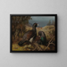 Hähne des Auerhuhns - Ferdinand von Wright — gerahmtes Bild an der Wand