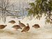 Perdreaux dans la neige - Ferdinand von Wright — Ansicht des Kunstwerks