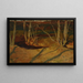 Herbstlandschaft bei Sonnenuntergang - Ferdynand Ruszczyc — gerahmtes Bild an der Wand