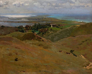 Landschaft von Bornholm - Ferdynand Ruszczyc — Ansicht des Kunstwerks