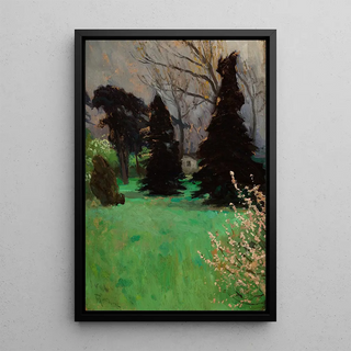 Ferdynand Ruszczyc - Park at Wochy near Krakow.webp