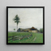 Ferme près de Zwettl - Ferdinand Brunner — gerahmtes Bild an der Wand