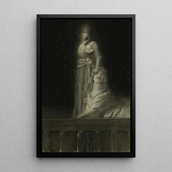 Fernand Khnopff - Avec Verhaeren Un Ange.webp
