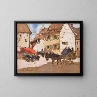 Fernand Maillaud - Coin de march en Berry.webp