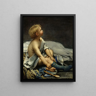Fernand Pelez - Un enfant dans la mansarde.webp