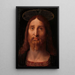 Kopf Christi - Fernando Yáñez de la Almedina — gerahmtes Bild an der Wand