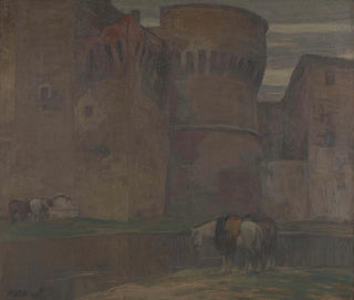 Ein Schloss in Umbrien - Ferruccio Scattola — Ansicht des Kunstwerks