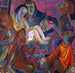 Feier im Atelier - Hermann Scherer — Ansicht des Kunstwerks