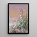 Ohne Titel - Fidelia Bridges — gerahmtes Bild an der Wand