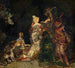 Figuren in einem Park - Adolphe Monticelli — Ansicht des Kunstwerks