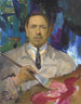 Selbstporträt - Filipp Malyavin — Ansicht des Kunstwerks