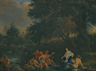 Latone und die Lyzien - Filippo Lauri — Ansicht des Kunstwerks