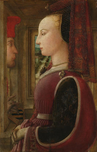 Filippo Lippi - Portrait of a Woman with a Man at a Casement.webp