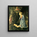 L'Adoration dans la forêt - Filippo Lippi — gerahmtes Bild an der Wand