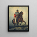 Garibaldi Garibaldi zu Pferd - Filippo Palizzi — gerahmtes Bild an der Wand