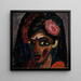 Ägyptisches Mädchen - Alexej von Jawlensky — gerahmtes Bild an der Wand