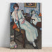 Reproduktion des Gemäldes Mädchen in Weiß - Samuel John Peploe