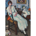 Reproduktion des Gemäldes Mädchen in Weiß - Samuel John Peploe