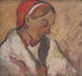 Mädchen mit rotem Hut - Zolo Palugyay — Ansicht des Kunstwerks