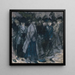 Mädchen im Laden - William James Glackens — gerahmtes Bild an der Wand
