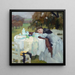 Herbstende - Leo Putz — gerahmtes Bild an der Wand