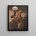 Troubles - Firmin Baes — gerahmtes Bild an der Wand
