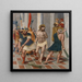 Flagellation du Christ - Pere Seraf — gerahmtes Bild an der Wand
