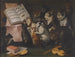 Ein Glanz von Katzen, die Musik machen und singen - Flämische Schule — Ansicht des Kunstwerks