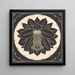 Blume - Julie de Graag — gerahmtes Bild an der Wand