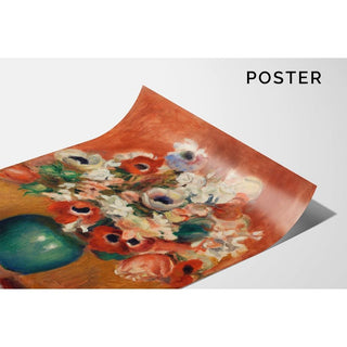 Fleurs - Pierre-Auguste Renoir | Reproduction Tableau Décoration murale affiche copie