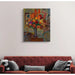 Reproduktion des Gemäldes Blumen in einem Interieur - Jacques-Émile Blanche