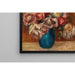 Reproduktion des Gemäldes Blumen in einer grünen Vase - Pierre-Auguste Renoir