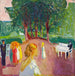 Flirtend im Park - Edvard Munch — Ansicht des Kunstwerks