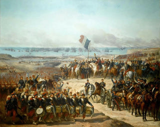 Landung der französischen Armee am Alten Hafen, 14. September 1854 - Félix-Joseph Barrias — Ansicht des Kunstwerks