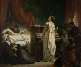 Tod von Chopin - Félix-Joseph Barrias — Ansicht des Kunstwerks