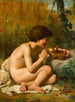 Der Vogelfänger - Félix Auguste Clément — Ansicht des Kunstwerks