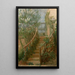 L'escalier - Félix Bracquemond — gerahmtes Bild an der Wand
