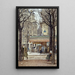 Winkel der Gassendi-Straße und der Avenue du Maine XIV Paris - Félix Brard — gerahmtes Bild an der Wand