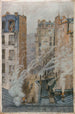 L'Avenue du Maine XIVe Paris Blick vom 6. Stock Nr.42 der Gassendi-Straße - Félix Brard — Ansicht des Kunstwerks