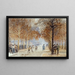 Rue Brzin und avenue du Maine 14. Bezirk November 1917 - Félix Brard — gerahmtes Bild an der Wand