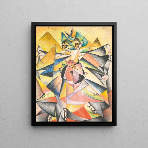 Trémoutarde Rythme - Félix Del Marle — gerahmtes Bild an der Wand