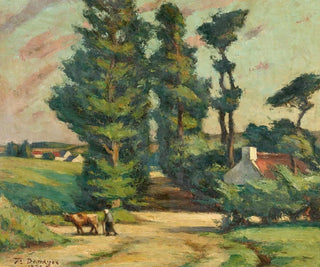 Landschaft Großbritannien - Félix Denayer — Ansicht des Kunstwerks
