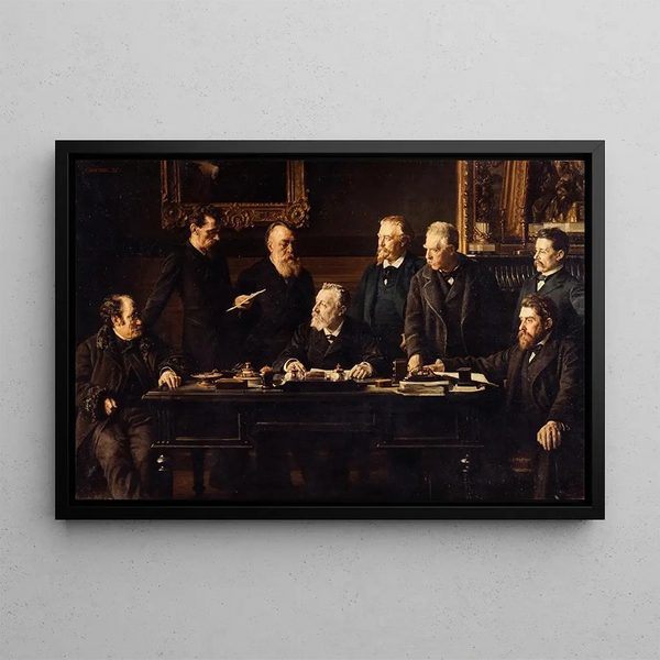 Flix JobbeDuval - Le bureau du Conseil Municipal en juillet 1883.webp
